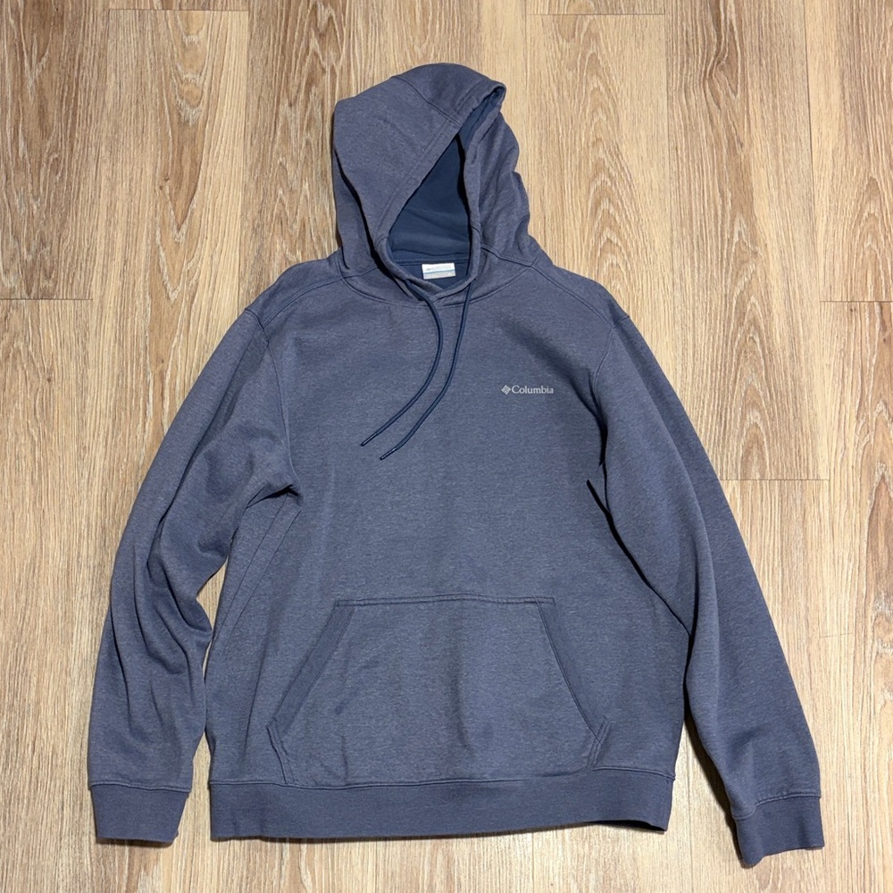 Columbia Men's Blue/Gray Hoodie (XL)